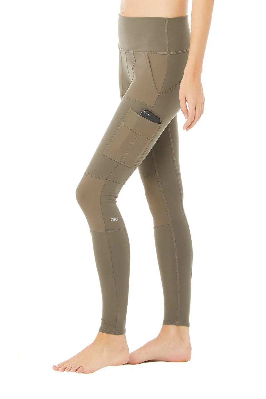 High-Waist Cargo Legging