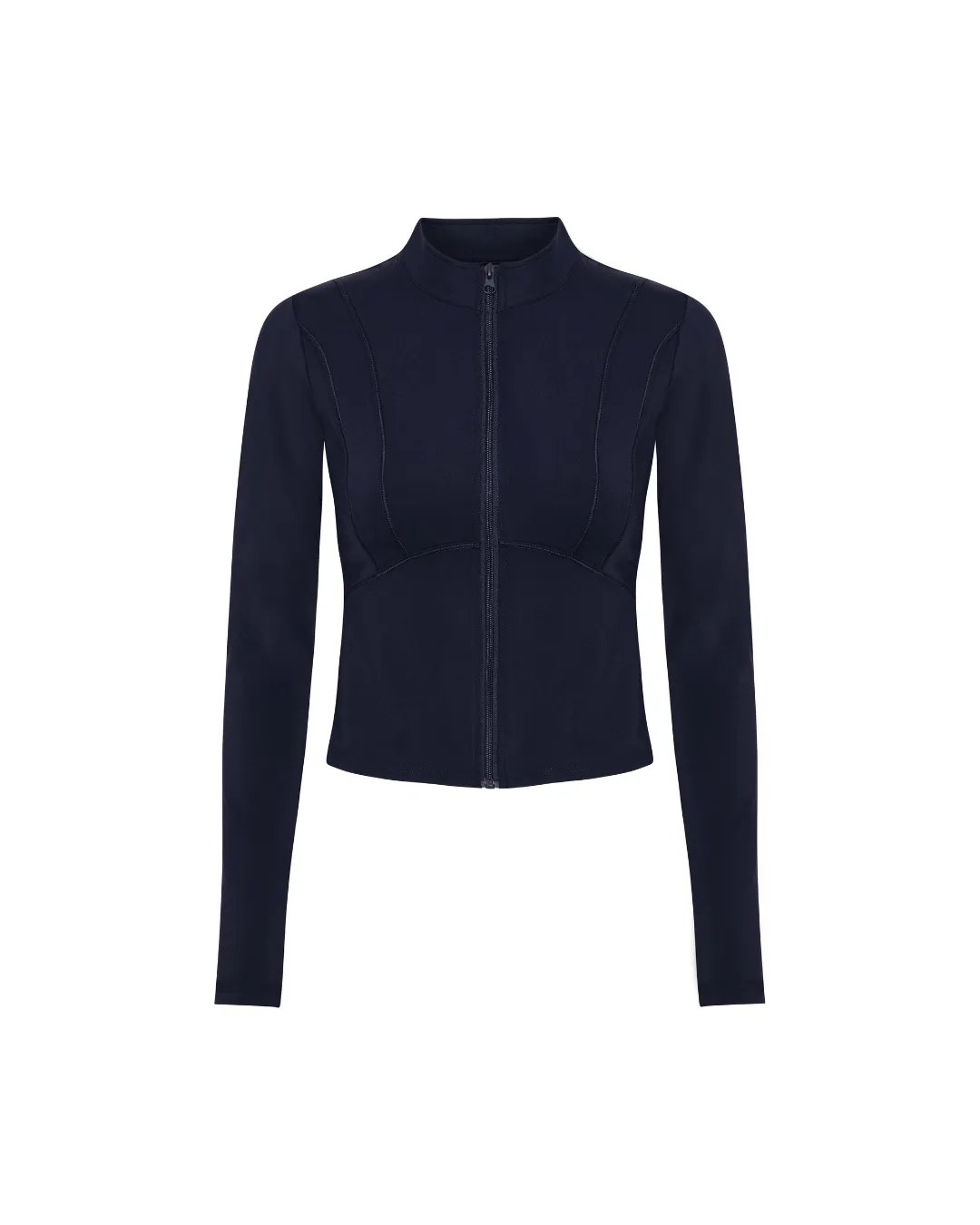 Hyper Zip Blouse - Navy