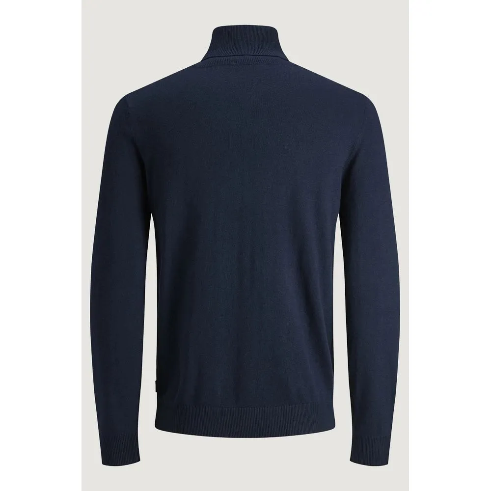 Jack Jones Blue Cotton Sweater