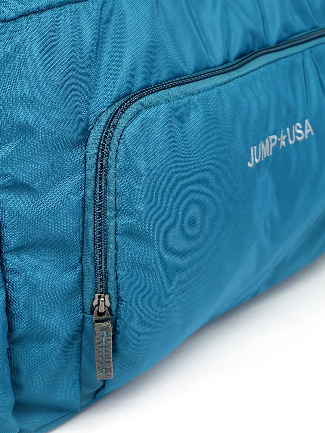 JUMP USA Unisex Sea Green Blue Solid Hand Duffle Bag