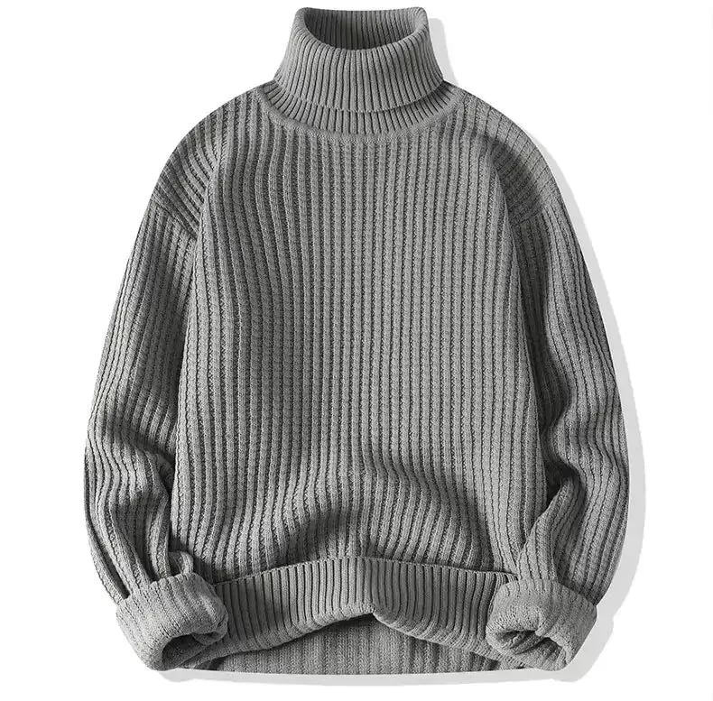 Knit Turtleneck Sweater