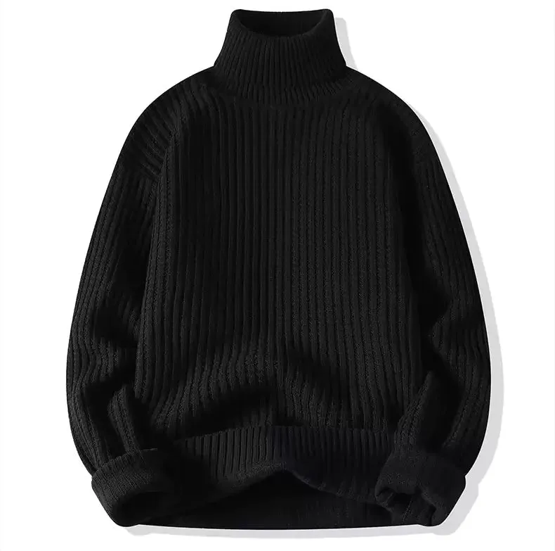 Knit Turtleneck Sweater