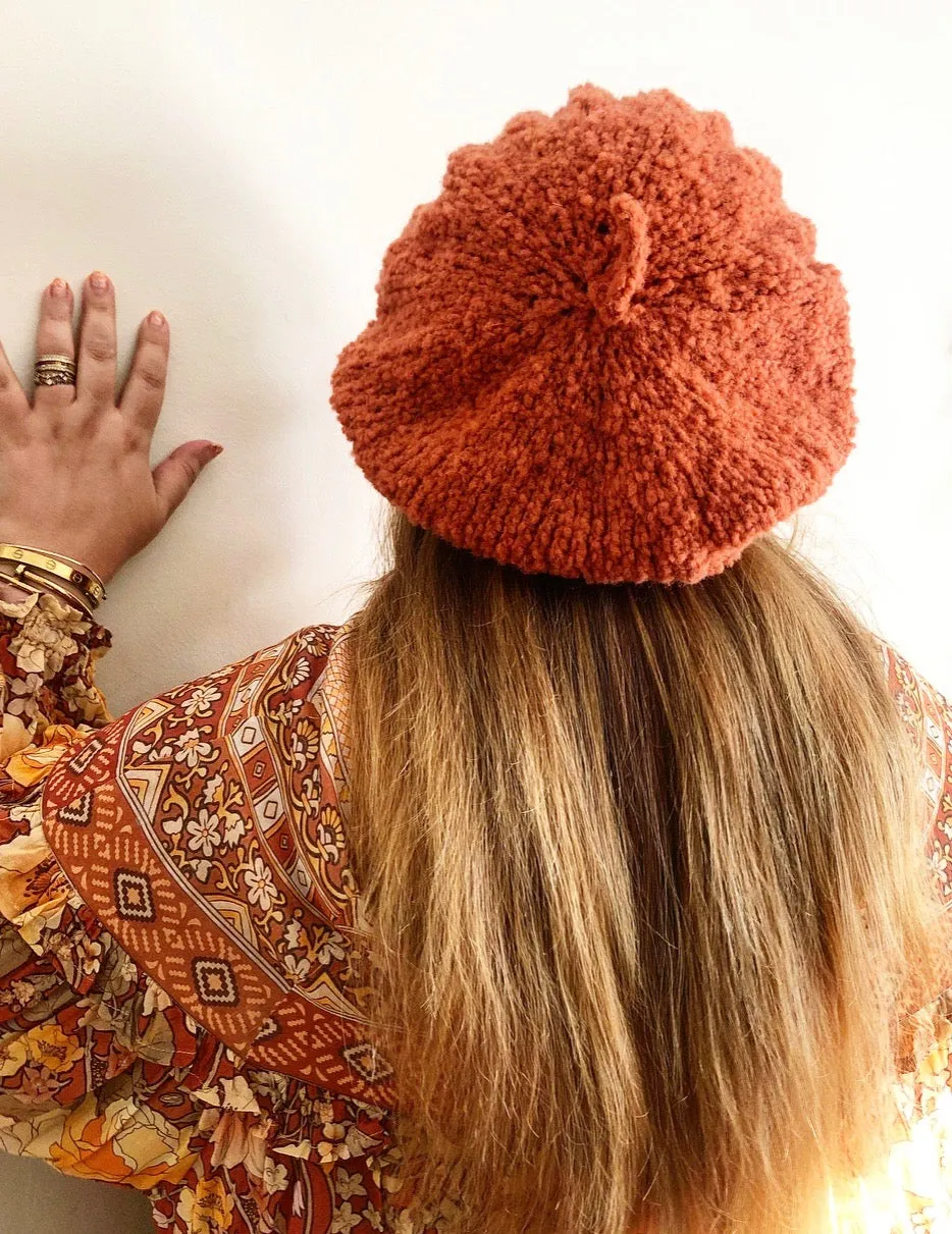 Le Slouch Cable Beret & Scarf Patterns