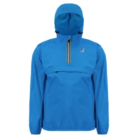 Leon - Packable Quarter Zip Rain Jacket in Turquoise Dk