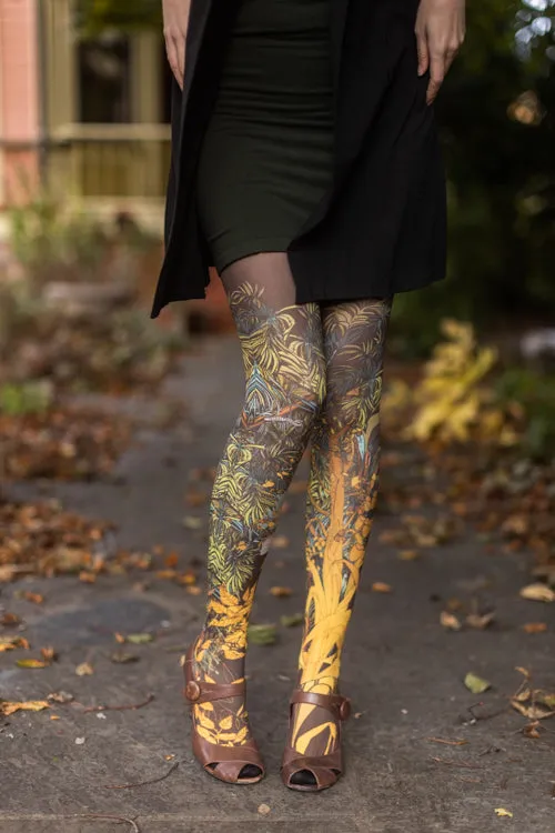 L'Ile Au Tresor Printed Tights