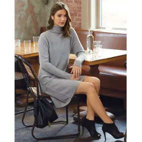 Marissa Sweater Dress in Gray