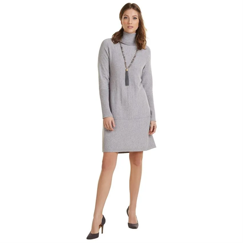 Marissa Sweater Dress in Gray