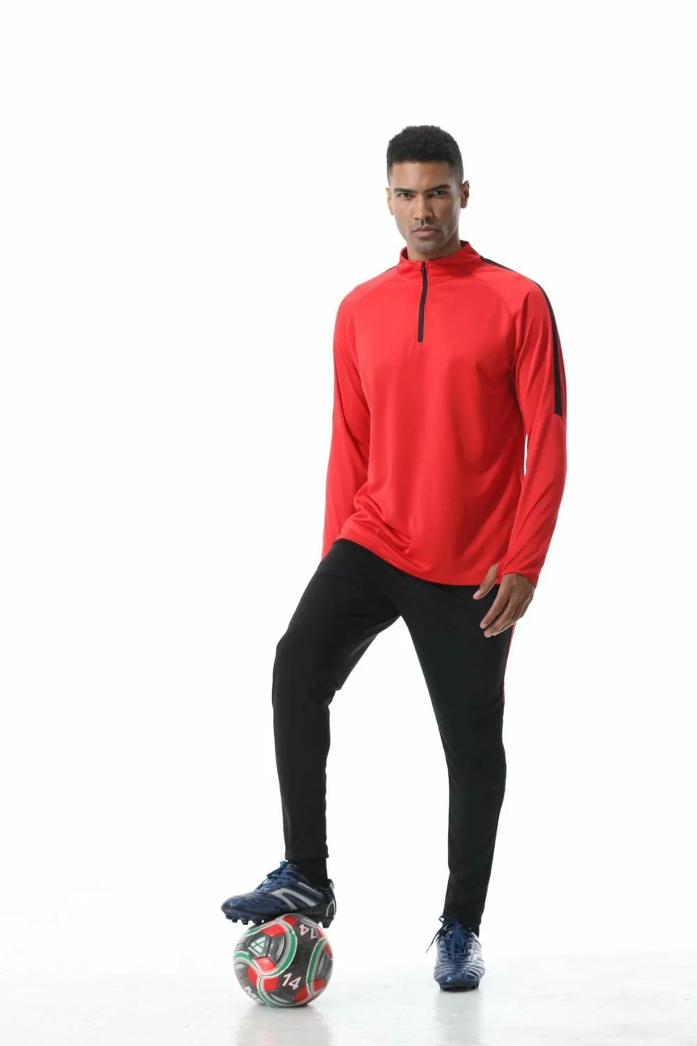 Men Sportswear Football Training Suits Soccer Sets Tracksuits Long Sleeve Jerseys Football Team Uniform Sports Running Kit