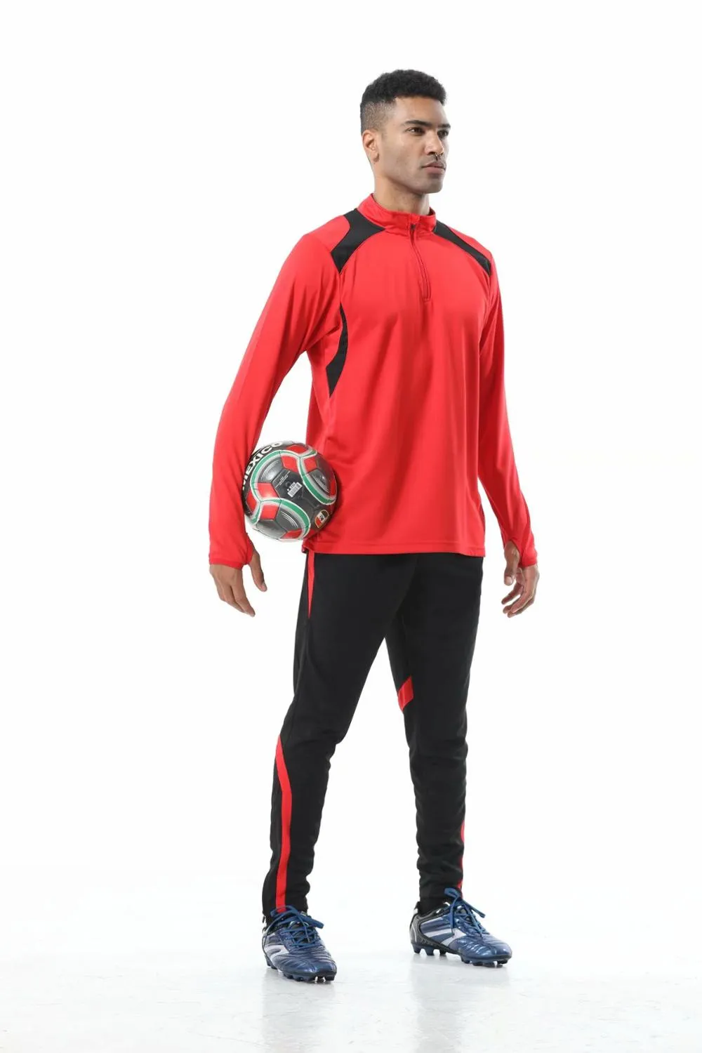 Men Sportswear Football Training Suits Soccer Sets Tracksuits Long Sleeve Jerseys Football Team Uniform Sports Running Kit