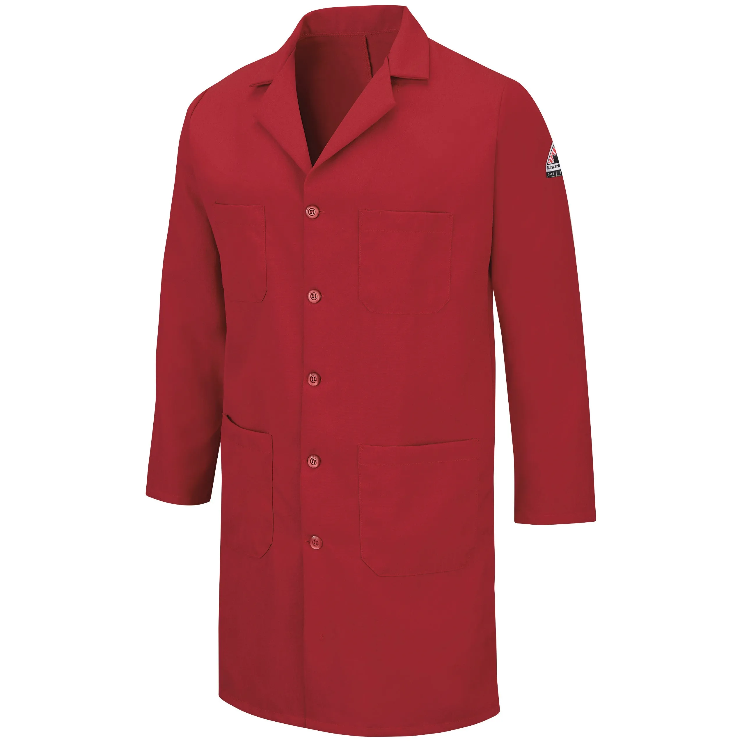 Men's Nomex FR Lab Coat KNL2 - Red