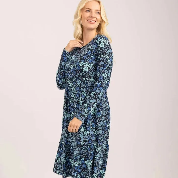 Mudflower Floral Print Dress