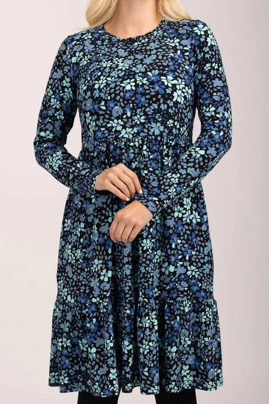 Mudflower Floral Print Dress