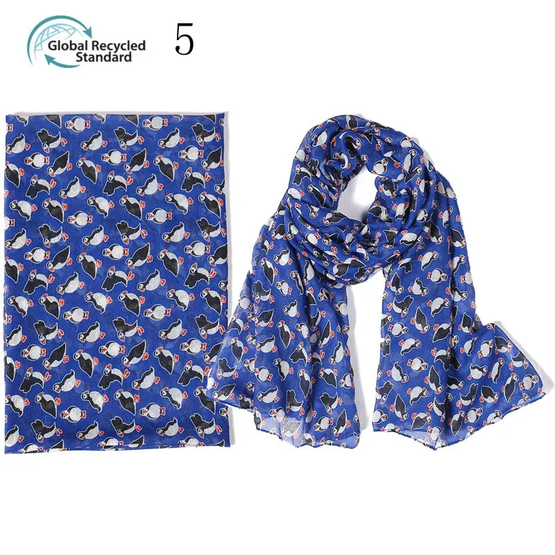 MYP038   Striped fashion printed scarf