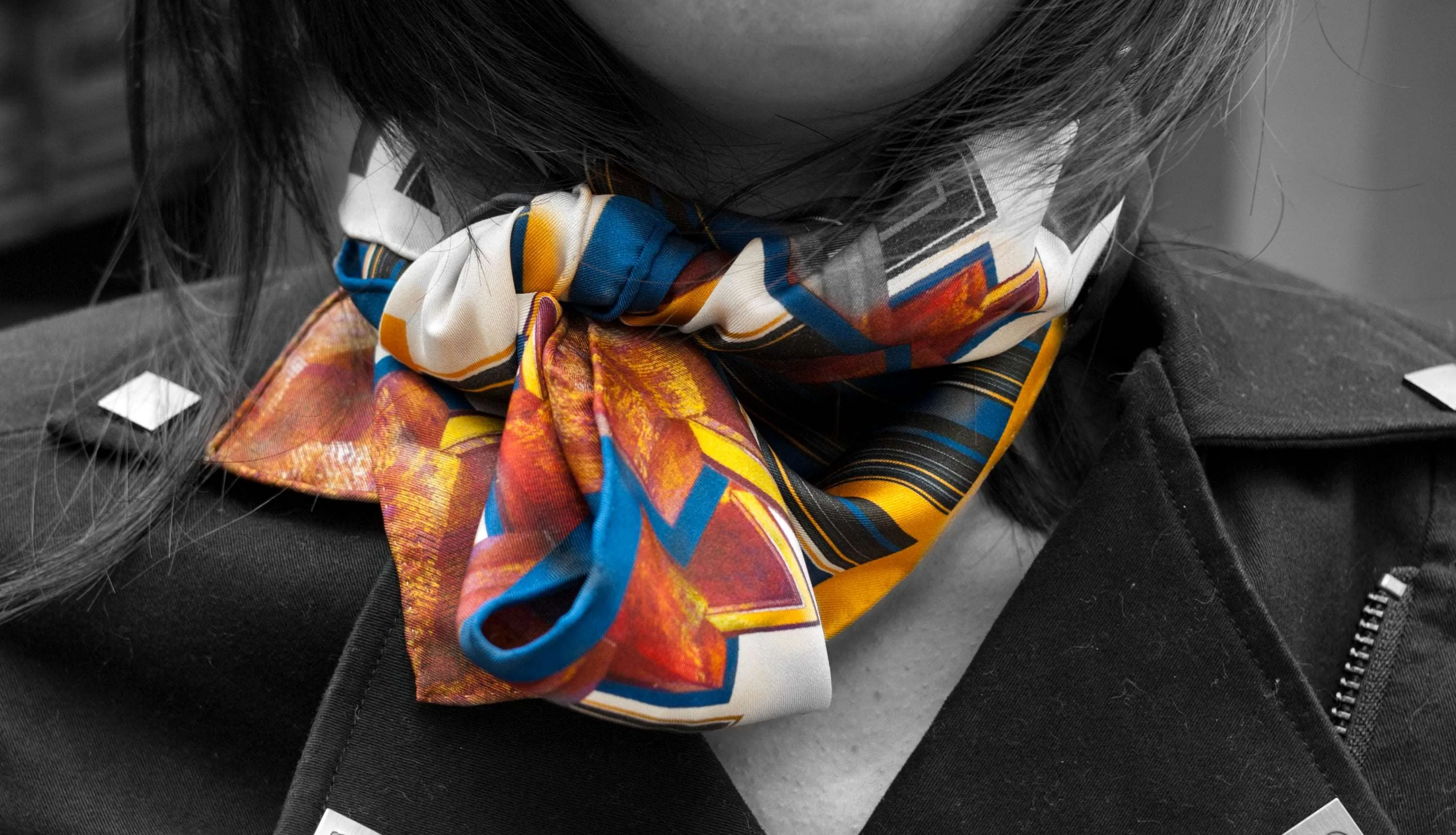 Mythiques I - Premium Silk Scarf 90