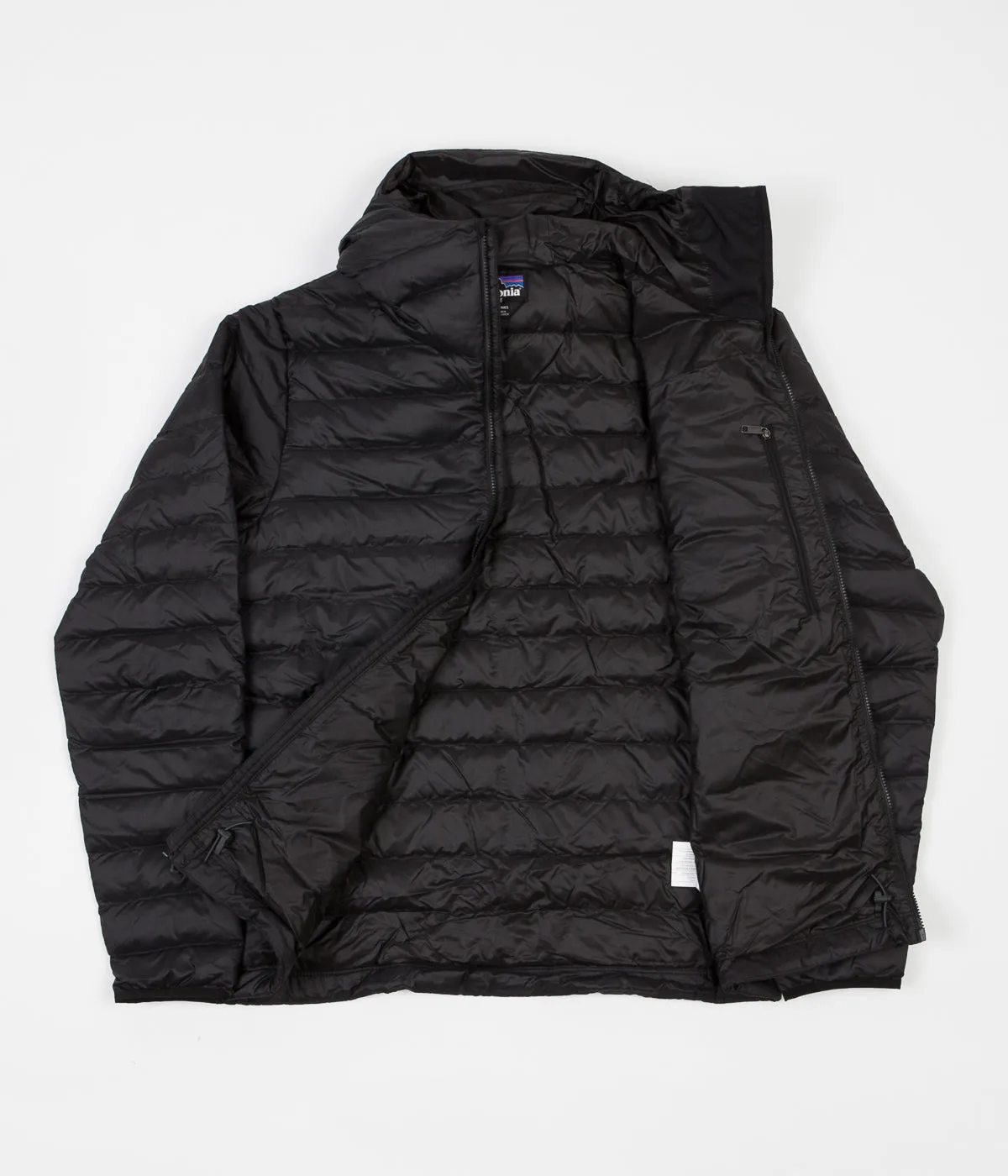 Patagonia Down Sweater Hooded Jacket - Black