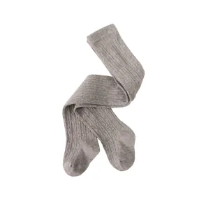 Peggy Savana Baby Tights - Grey Marle