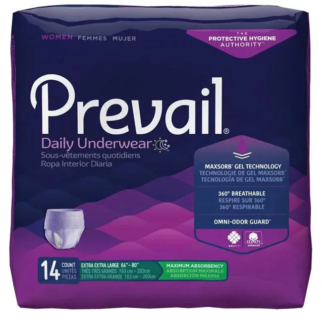 Prevail Protective Underwear For Women - Maximum Absorbency