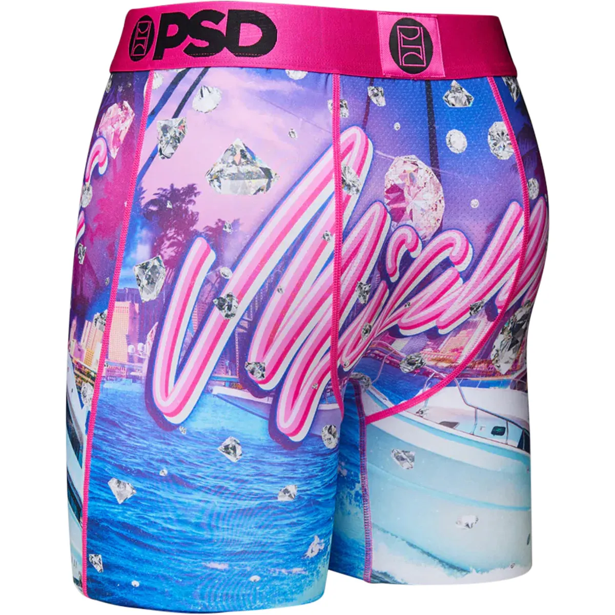 PSD Men's Miami Diamonds Boxer Briefs