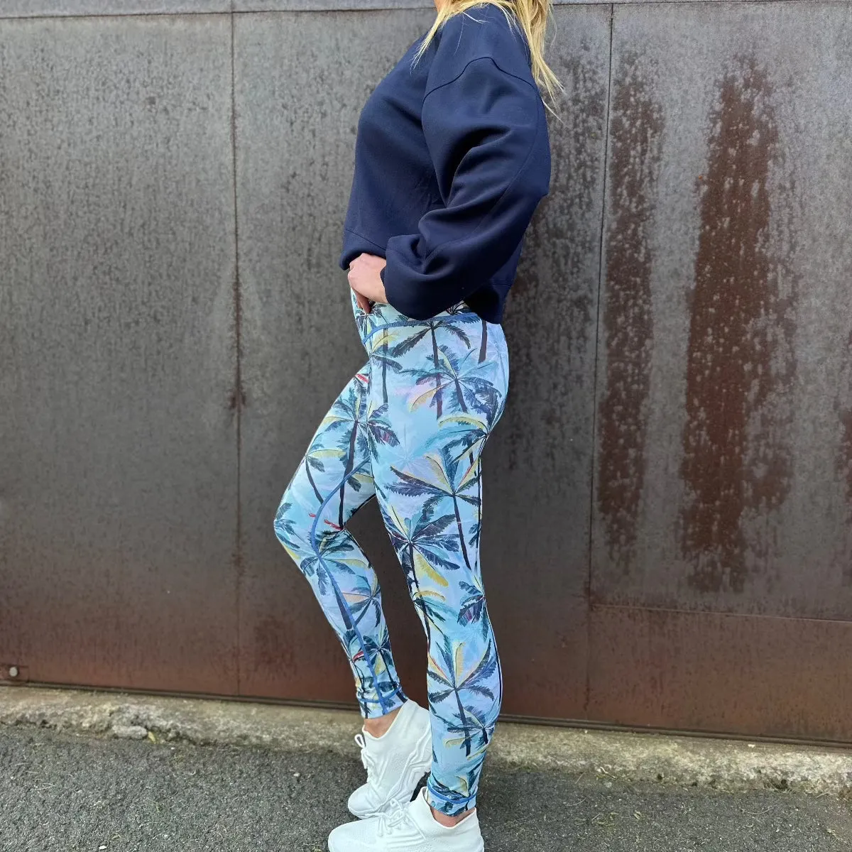 Reversible Leggings | Island Dream / Pineapple Paradise