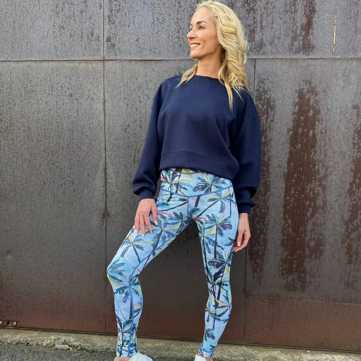 Reversible Leggings | Island Dream / Pineapple Paradise