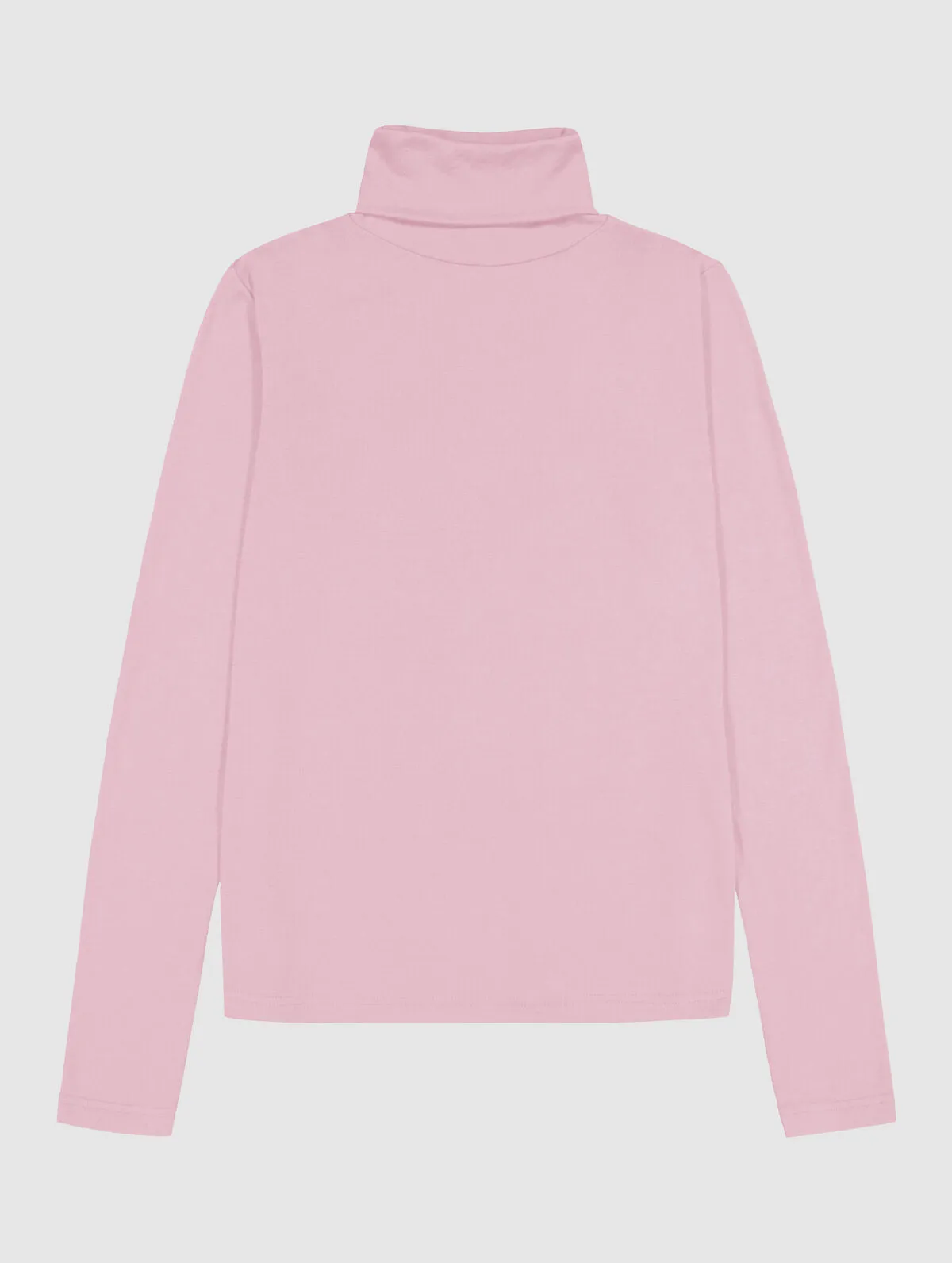 Roosa Merino Roll-Neck Misty Rose