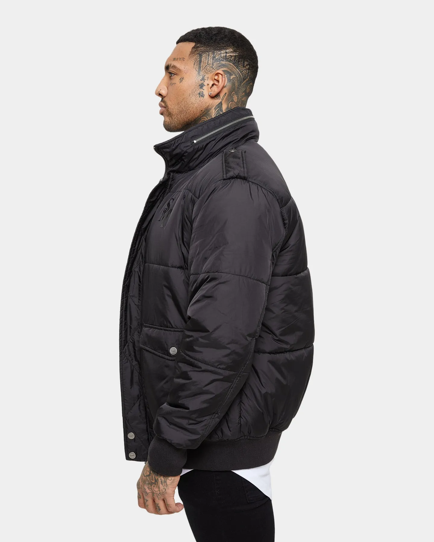 Saint Morta Maverick Puffer Jacket Black