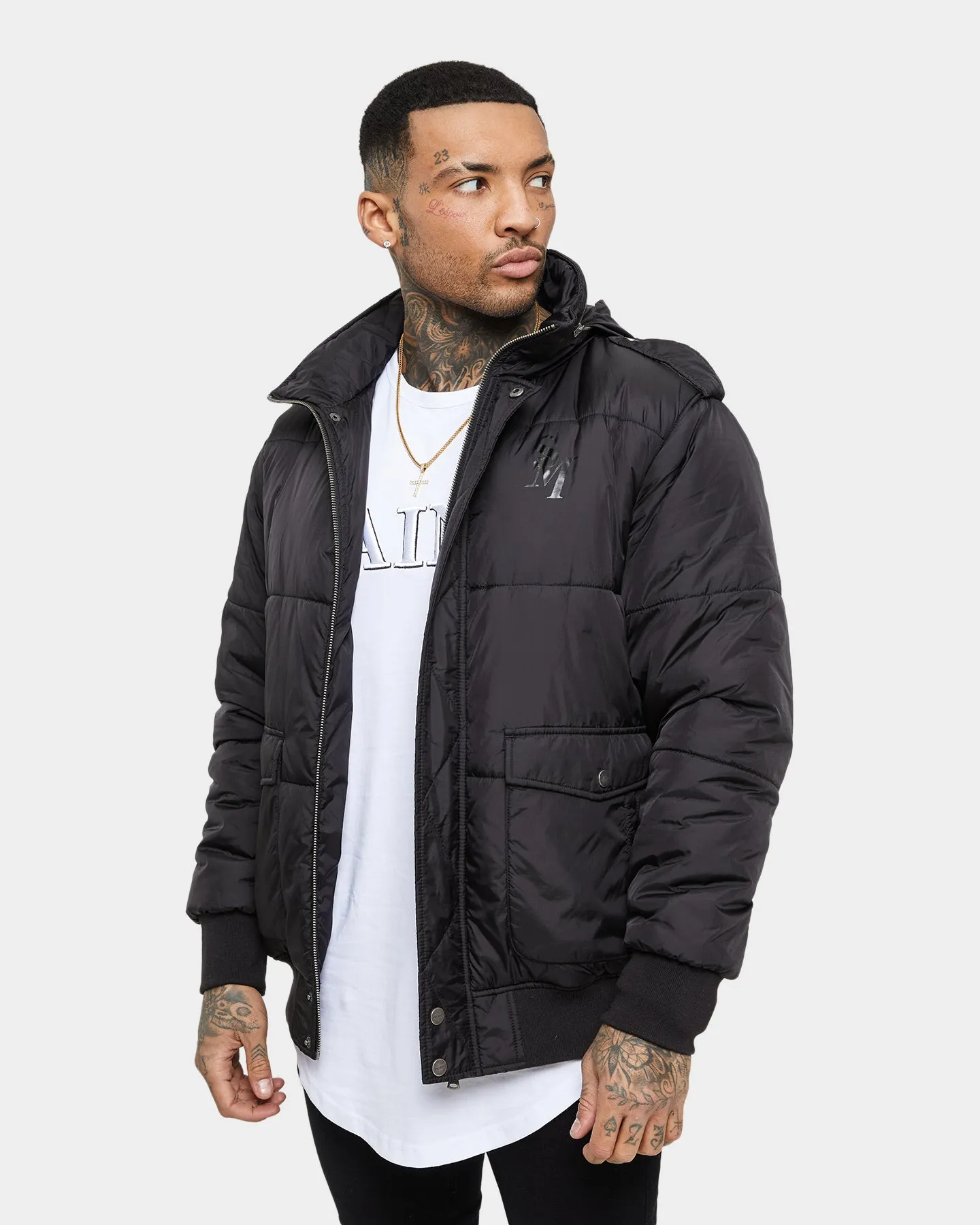 Saint Morta Maverick Puffer Jacket Black