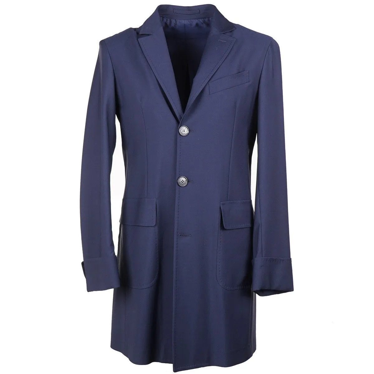 Sartorio Mid-Weight Wool-Blend Overcoat