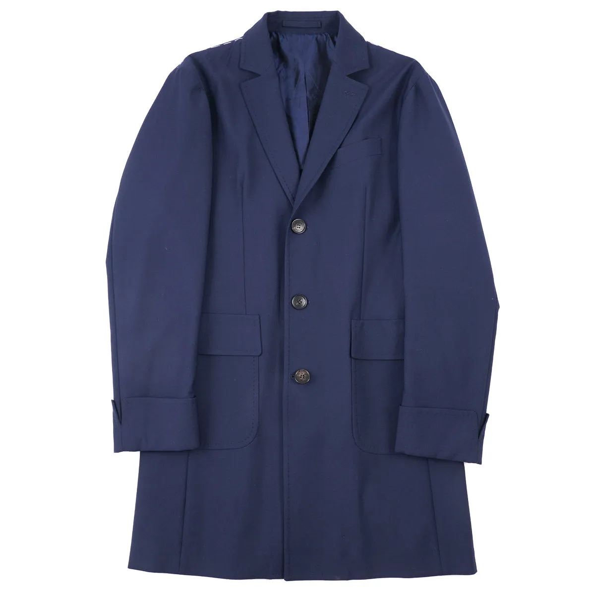 Sartorio Mid-Weight Wool-Blend Overcoat