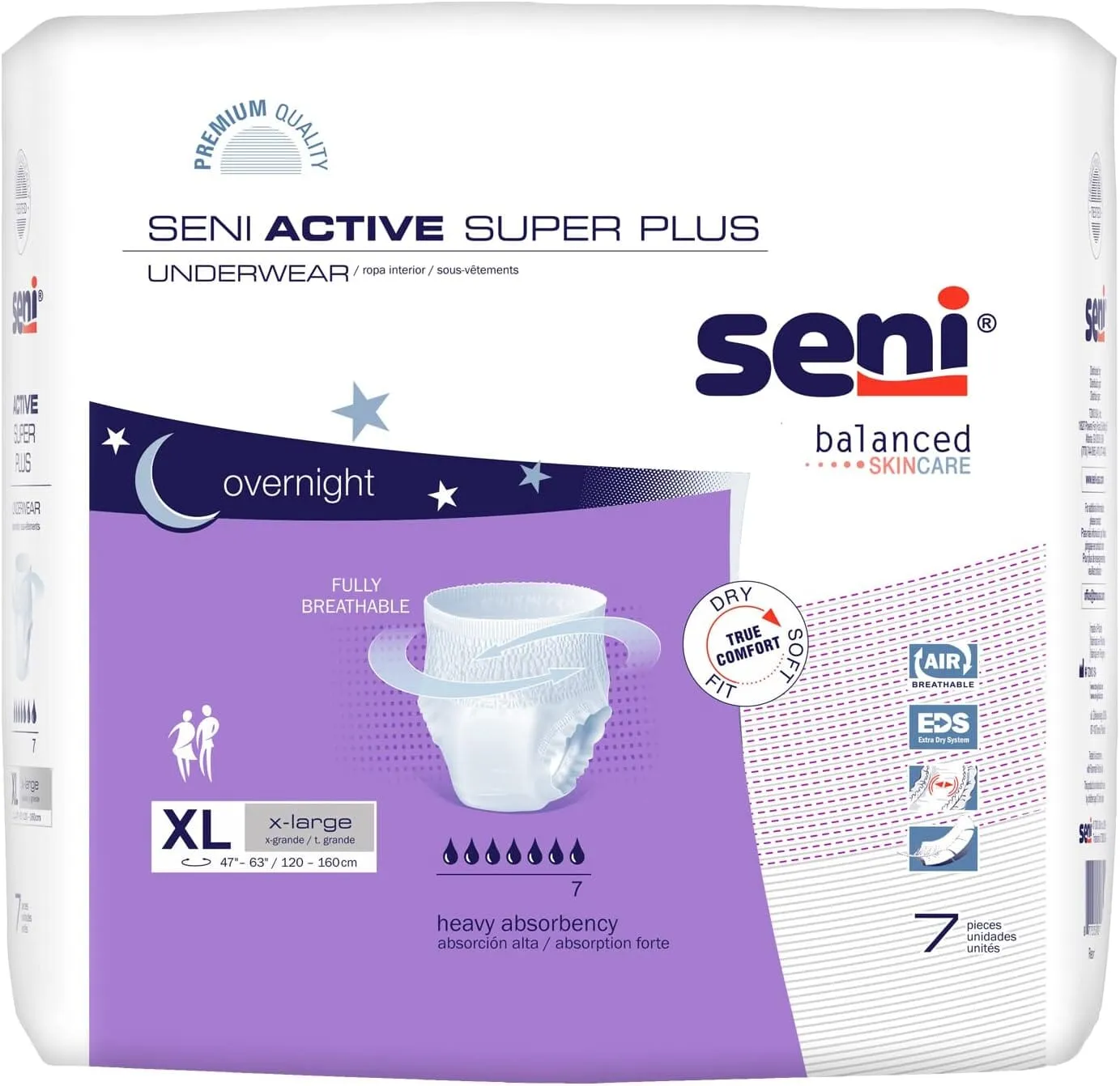 Seni Active Super Plus Protective Underwear - Heavy Absorbency