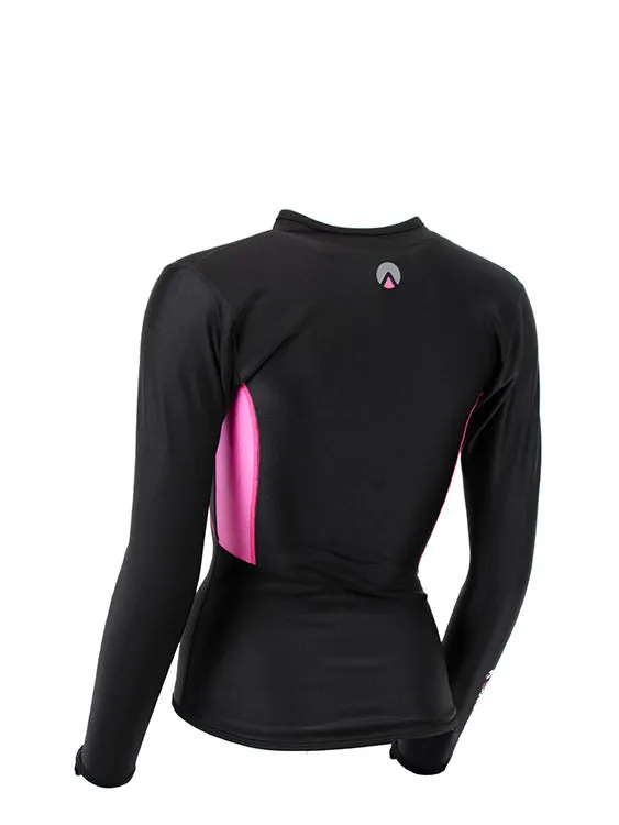 Sharkskin Chillproof Long Sleeve Chest Zip - Womens