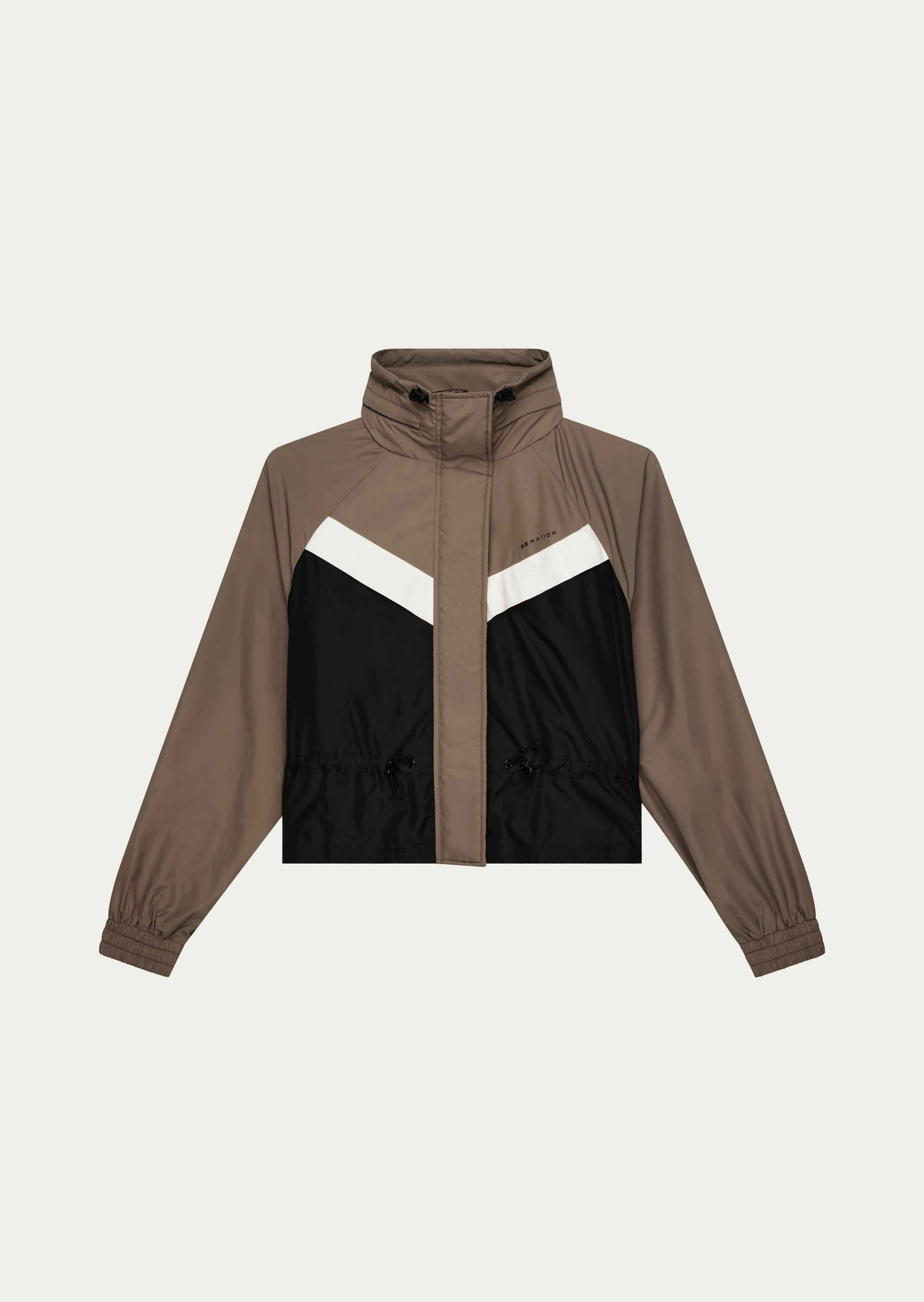 SHELTER JACKET IN FOSSIL