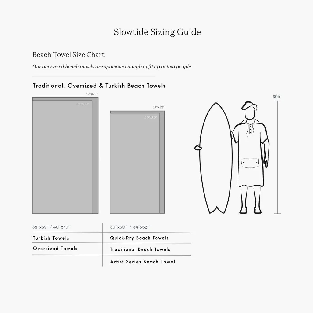 SLOWTIDE TOWEL DEVILLE