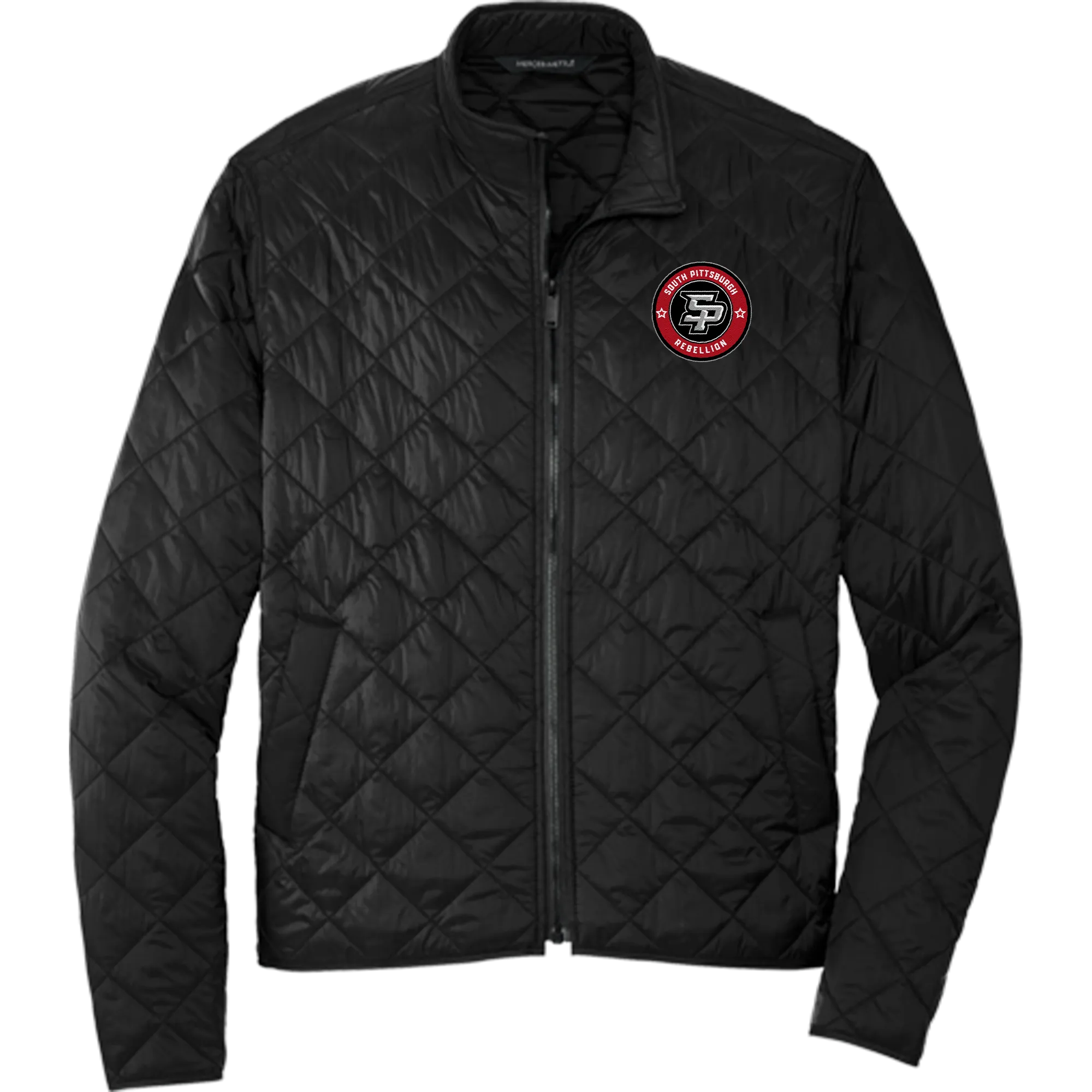 South Pittsburgh Rebellion Mercer Mettle Quilted Full-Zip Jacket