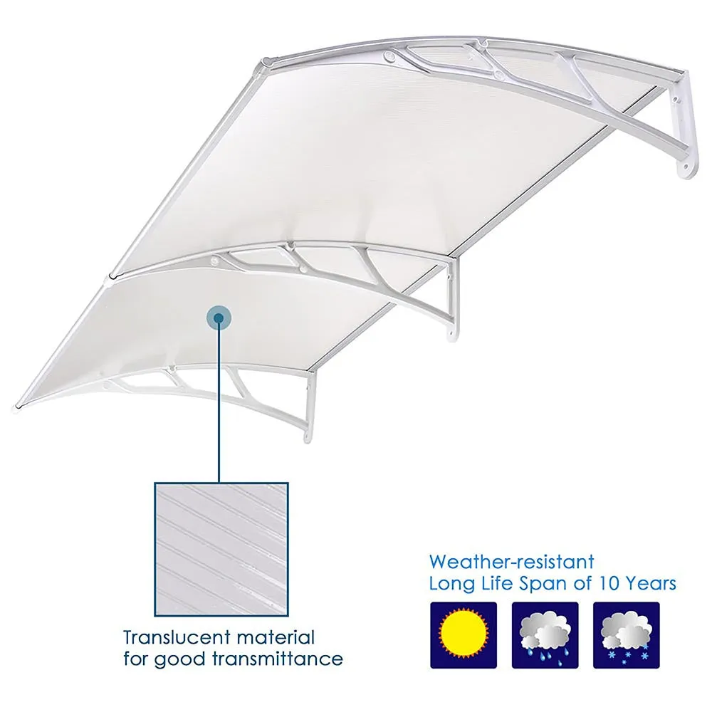 TheLAShop 10ft Poly Awning Canopy Window Door