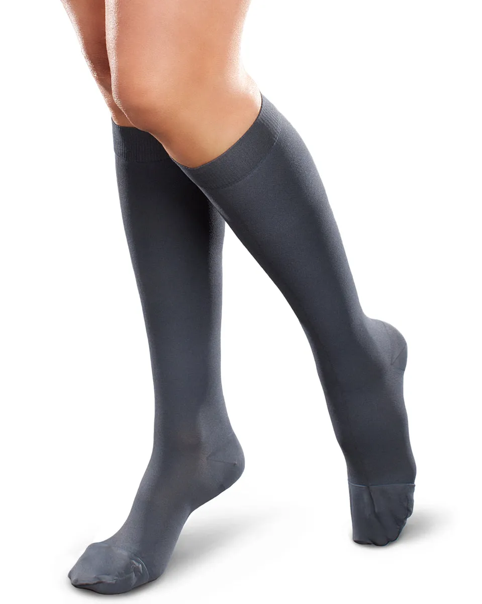 Therafirm Ease Microfiber Closed Toe Knee High 15-20 mmHg