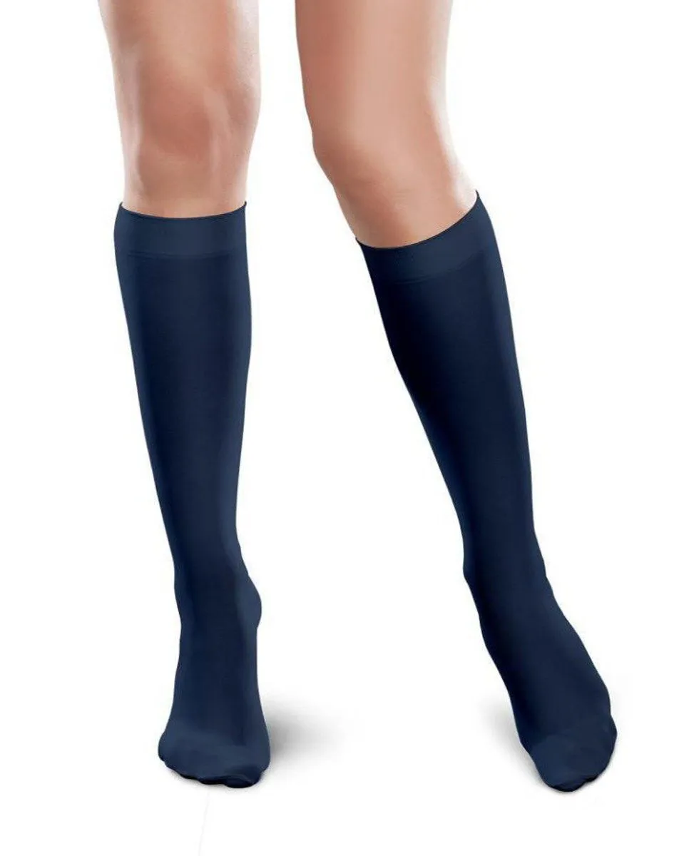 Therafirm Ease Microfiber Closed Toe Knee High 15-20 mmHg