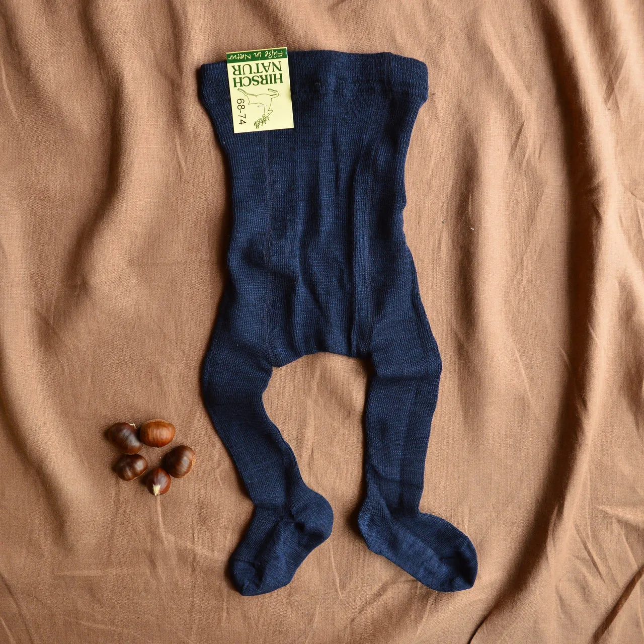 Tights in 50/50 Organic Merino/Cotton (Baby 0-5y)