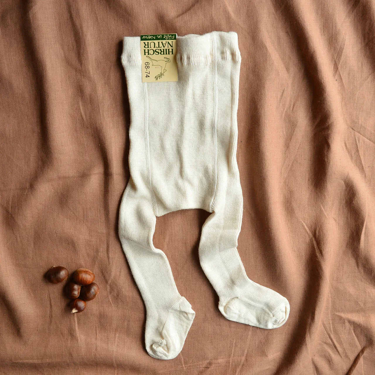 Tights in 50/50 Organic Merino/Cotton (Baby 0-5y)