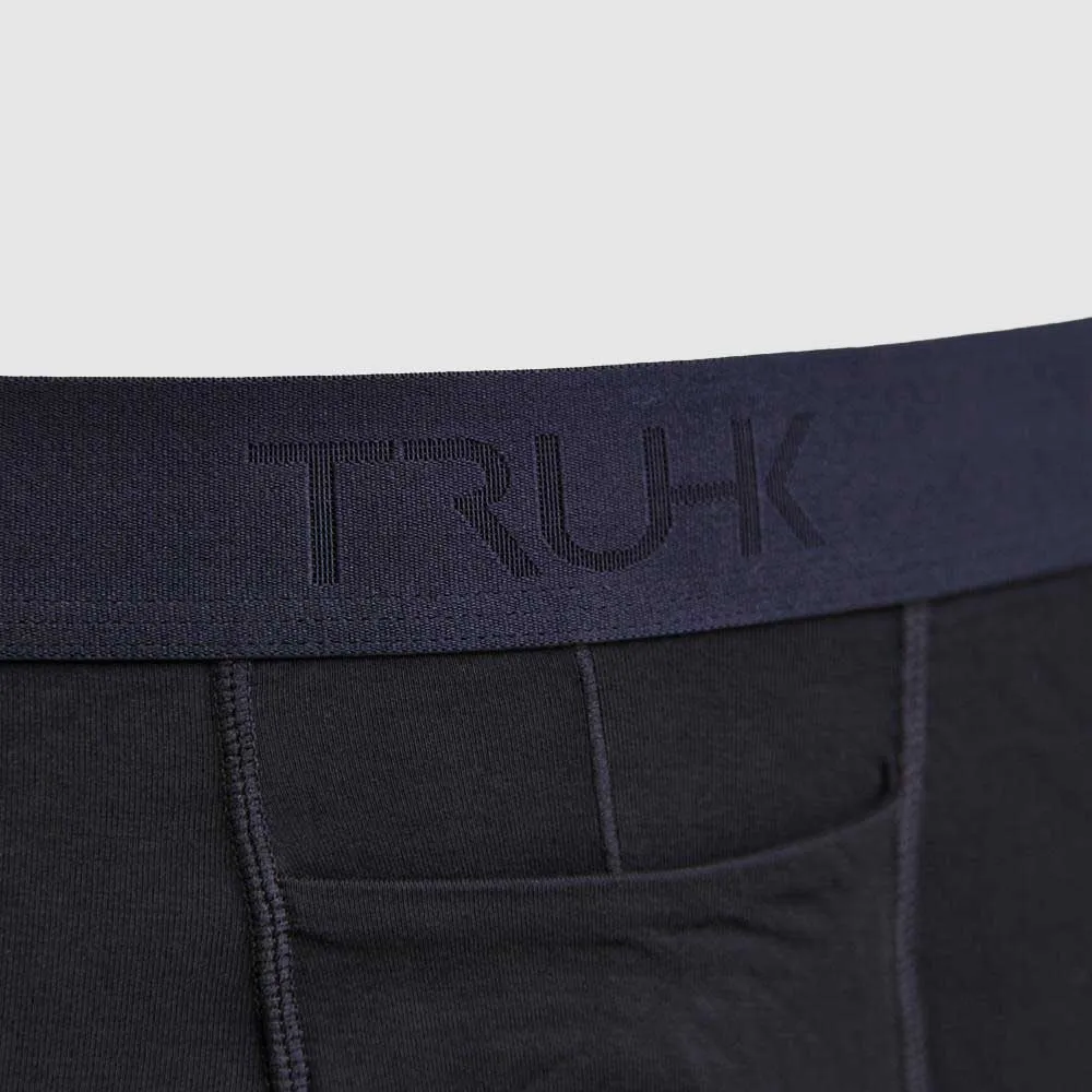 TRUHK - BLACK BOXER STP/PACKING UNDERWEAR