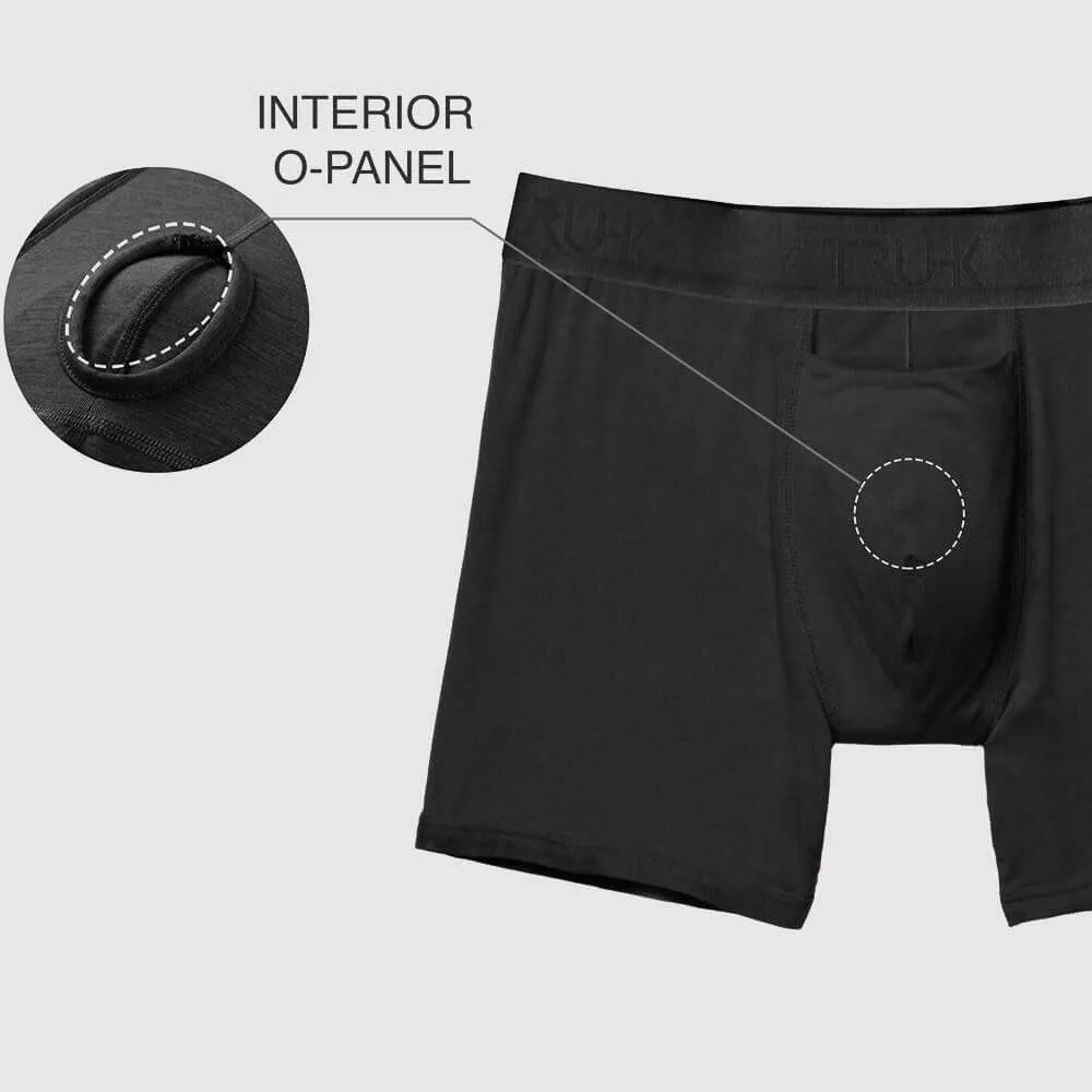 TRUHK - BLACK BOXER STP/PACKING UNDERWEAR