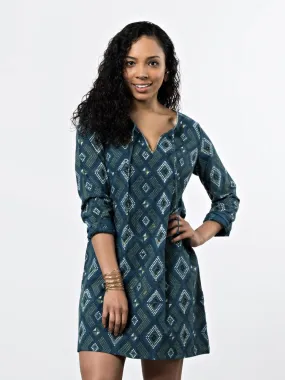 Tuscan Tunic Dress - Pacific