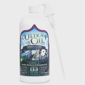 Ultra Oil Skin and Coat Supplement for Dogs and Cats 8oz