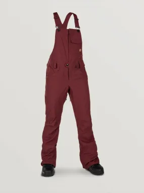 Volcom Swift Bib Overall - Scarlet