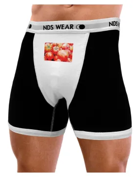 Watercolor Tomatoes Mens Boxer Brief Underwear