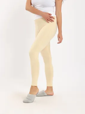 Women's Leggings For Comfort and Style - Beige