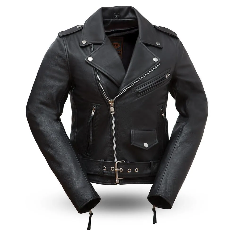 Women's Rock Star Classic Motorcycle Jacket